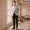 Tailored Fit Notched Lapel Single Breasted One-button Men's Party Jacket With Floral