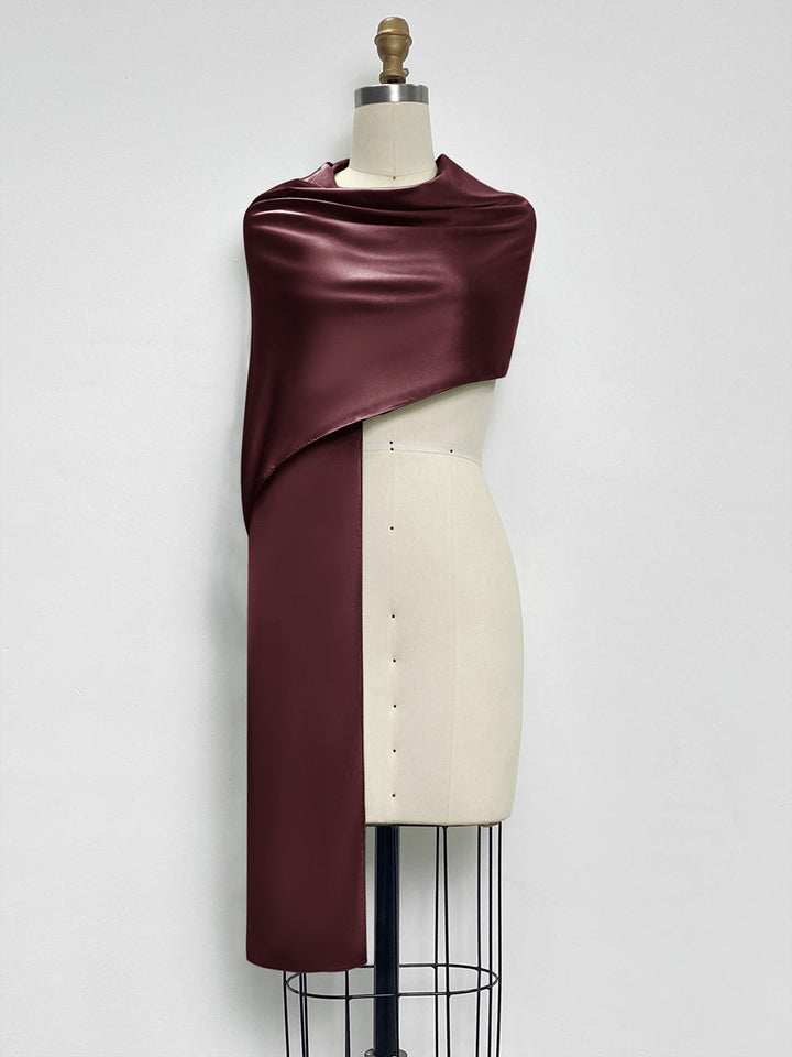 (18x89in.) Dense Stretch Satin Shawls &amp; Wraps for Women
