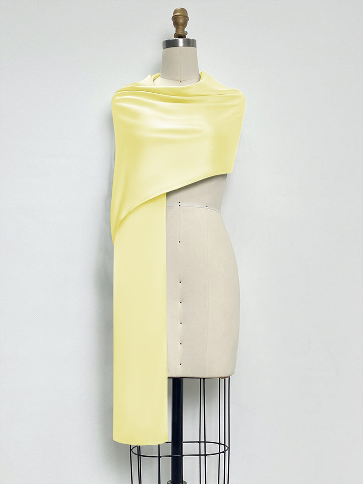 (18x89in.) Dense Stretch Satin Shawls &amp; Wraps for Women