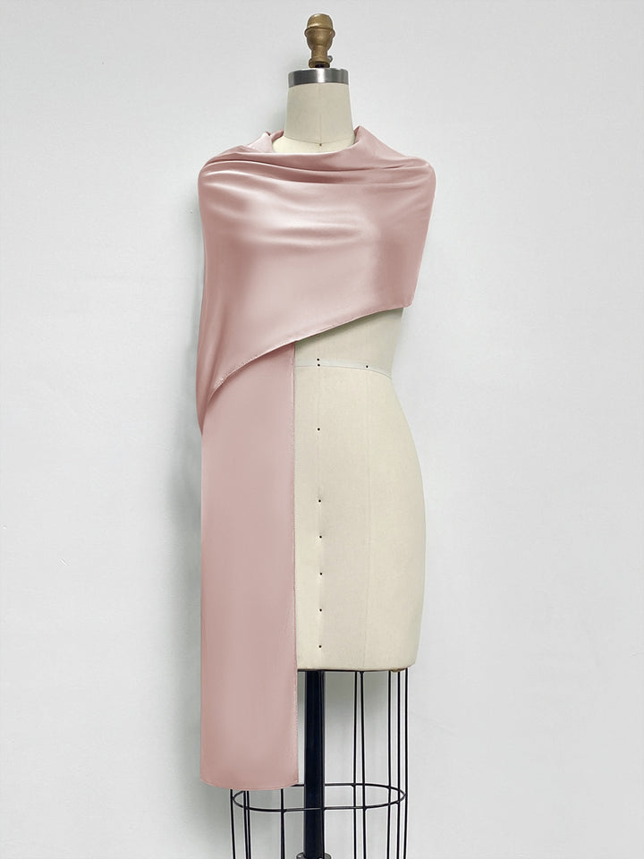(18x89in.) Dense Stretch Satin Shawls &amp; Wraps for Women