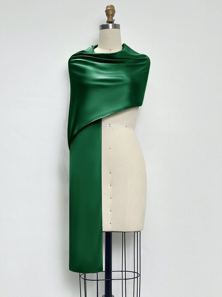 (18x89in.) Dense Stretch Satin Shawls &amp; Wraps for Women