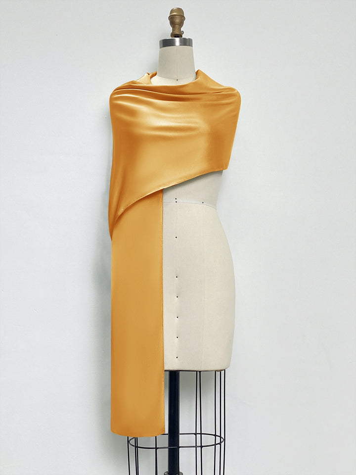 (18x89in.) Dense Stretch Satin Shawls &amp; Wraps for Women