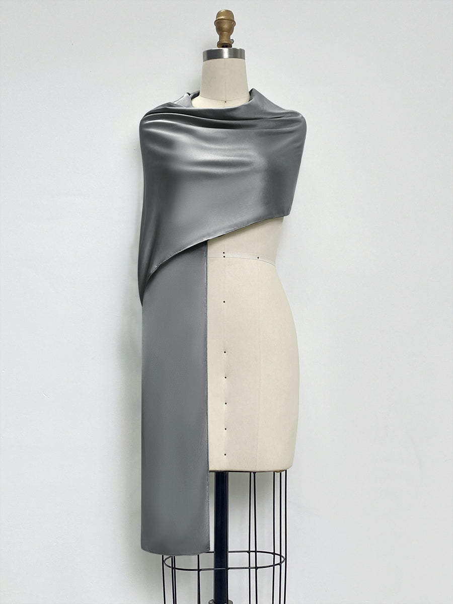 (18x89in.) Dense Stretch Satin Shawls &amp; Wraps for Women