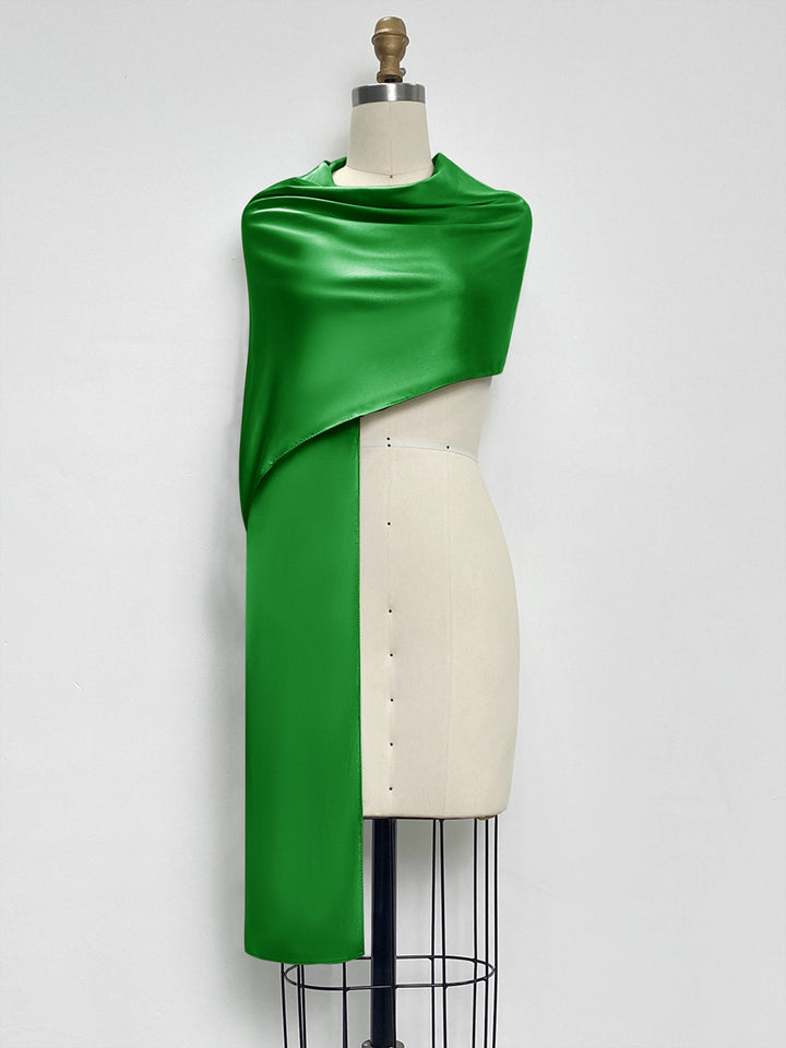 (18x89in.) Dense Stretch Satin Shawls &amp; Wraps for Women