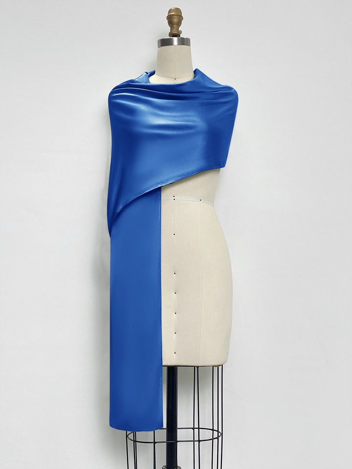 (18x89in.) Dense Stretch Satin Shawls &amp; Wraps for Women