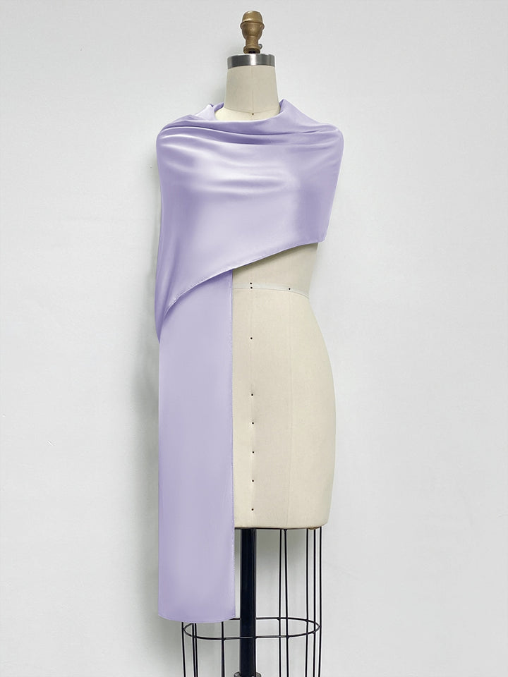 (18x89in.) Dense Stretch Satin Shawls &amp; Wraps for Women
