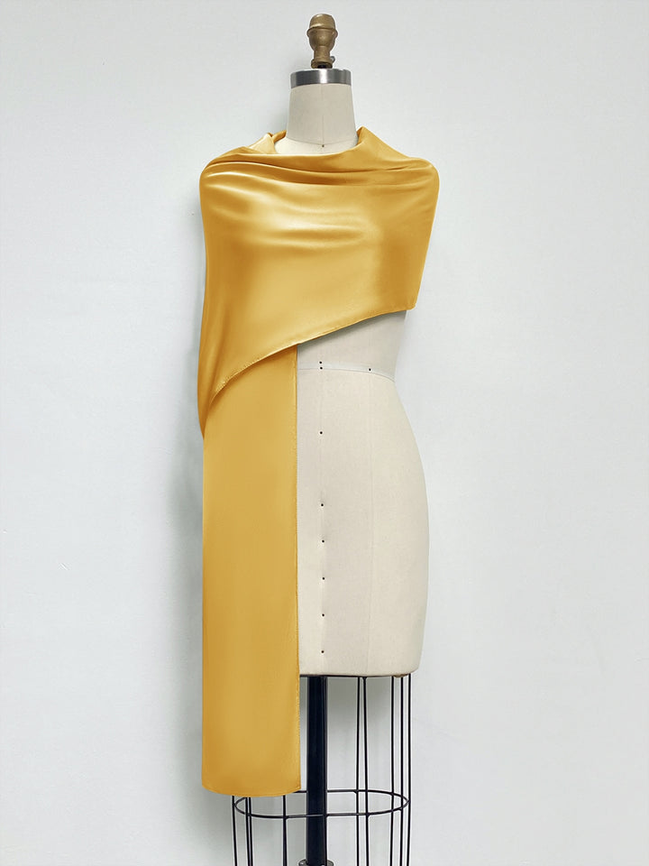 (18x89in.) Dense Stretch Satin Shawls &amp; Wraps for Women