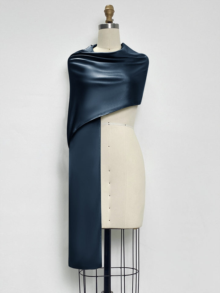 (18x89in.) Dense Stretch Satin Shawls &amp; Wraps for Women