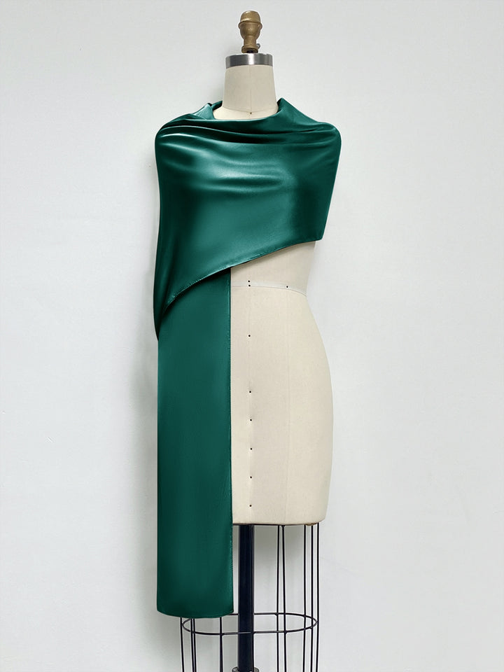 (18x89in.) Dense Stretch Satin Shawls &amp; Wraps for Women