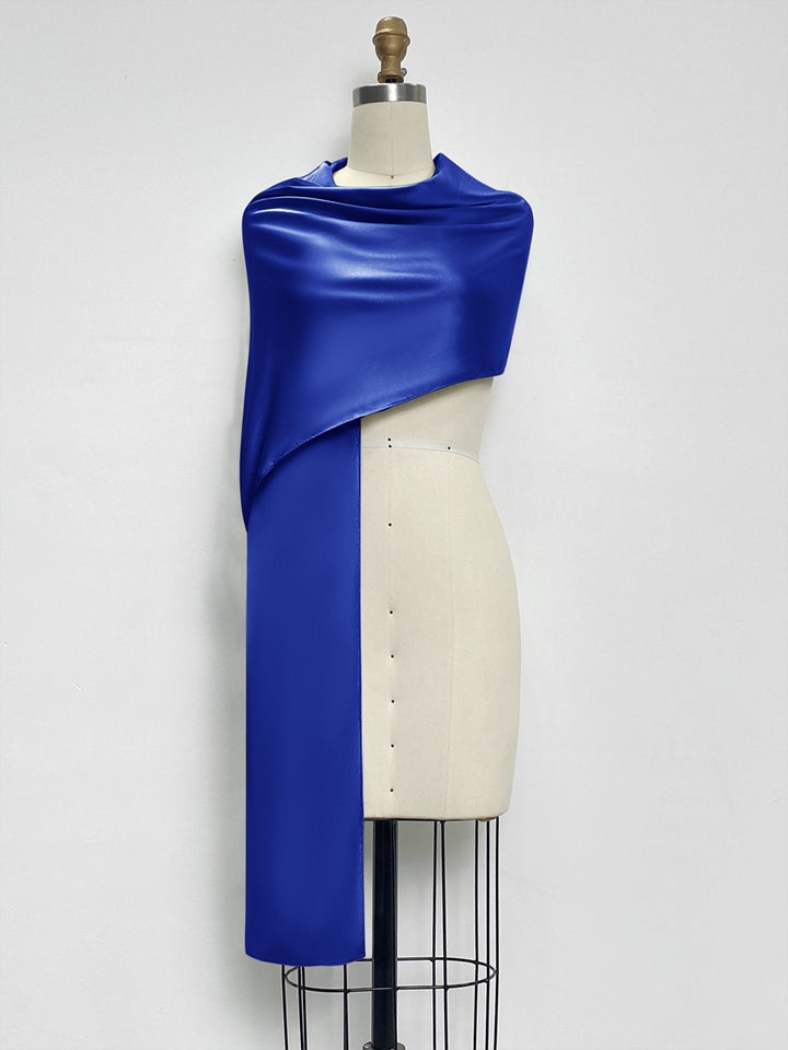 (18x89in.) Dense Stretch Satin Shawls &amp; Wraps for Women