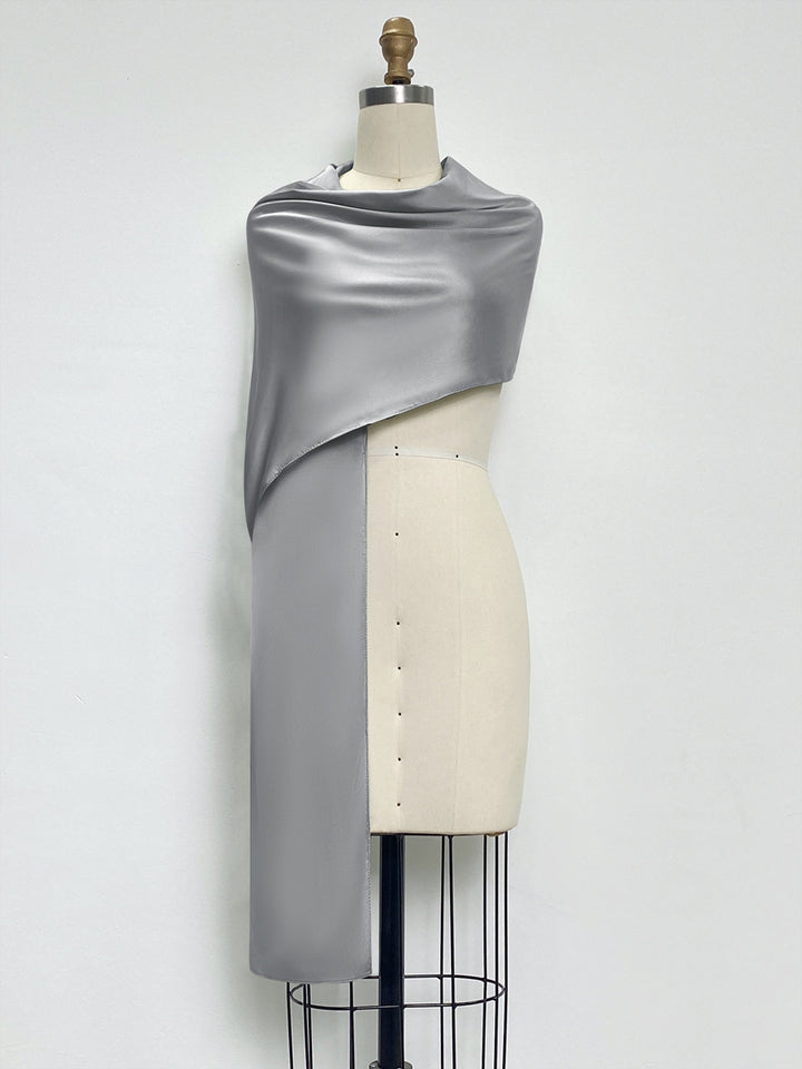 (18x89in.) Dense Stretch Satin Shawls &amp; Wraps for Women