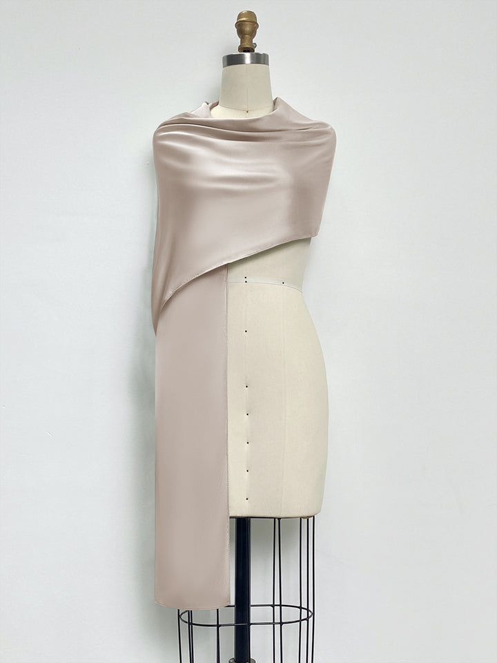 (18x89in.) Dense Stretch Satin Shawls &amp; Wraps for Women