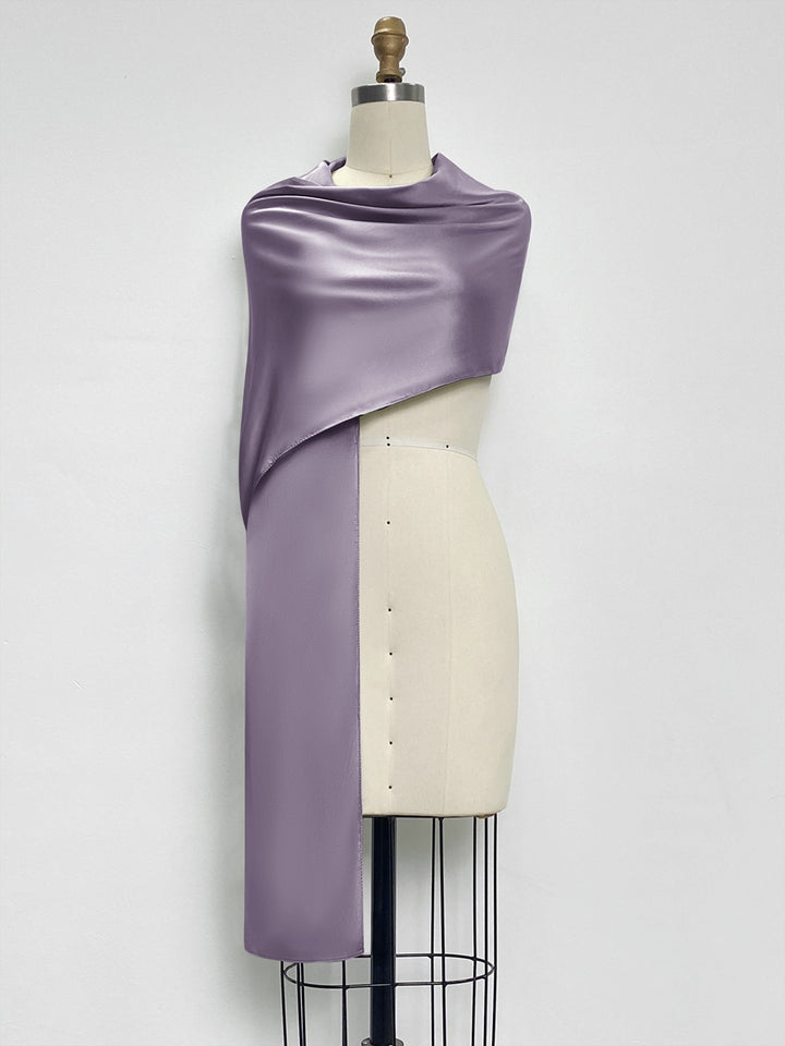 (18x89in.) Dense Stretch Satin Shawls &amp; Wraps for Women