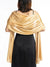 Women's Imitation Silk Sheer Scarf Cape Solid Color Long Shawl Wrap