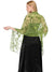 Women's Lace Sequined Elegant Cape with Appliques