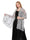 Women's Lace Sequined Elegant Cape with Appliques