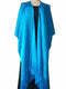 Women's Sparkling Solid Colored Party Scarf Cape with Tassels
