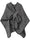 Black High-End Wool Tie-Dye Party Cape Shawl for Women