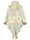 Chic Retro Striped Knitted Long Party Cape Shawl with Tassel for Women