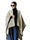 Women's Wool Knitted Elegant Long Party Shawl Cape