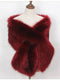 Women's Luxury Fur Vintage Soft Versatile Shawl and Wraps