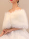 Women's Sweet Fur Soft Versatile Warm Party Shawl/Wraps