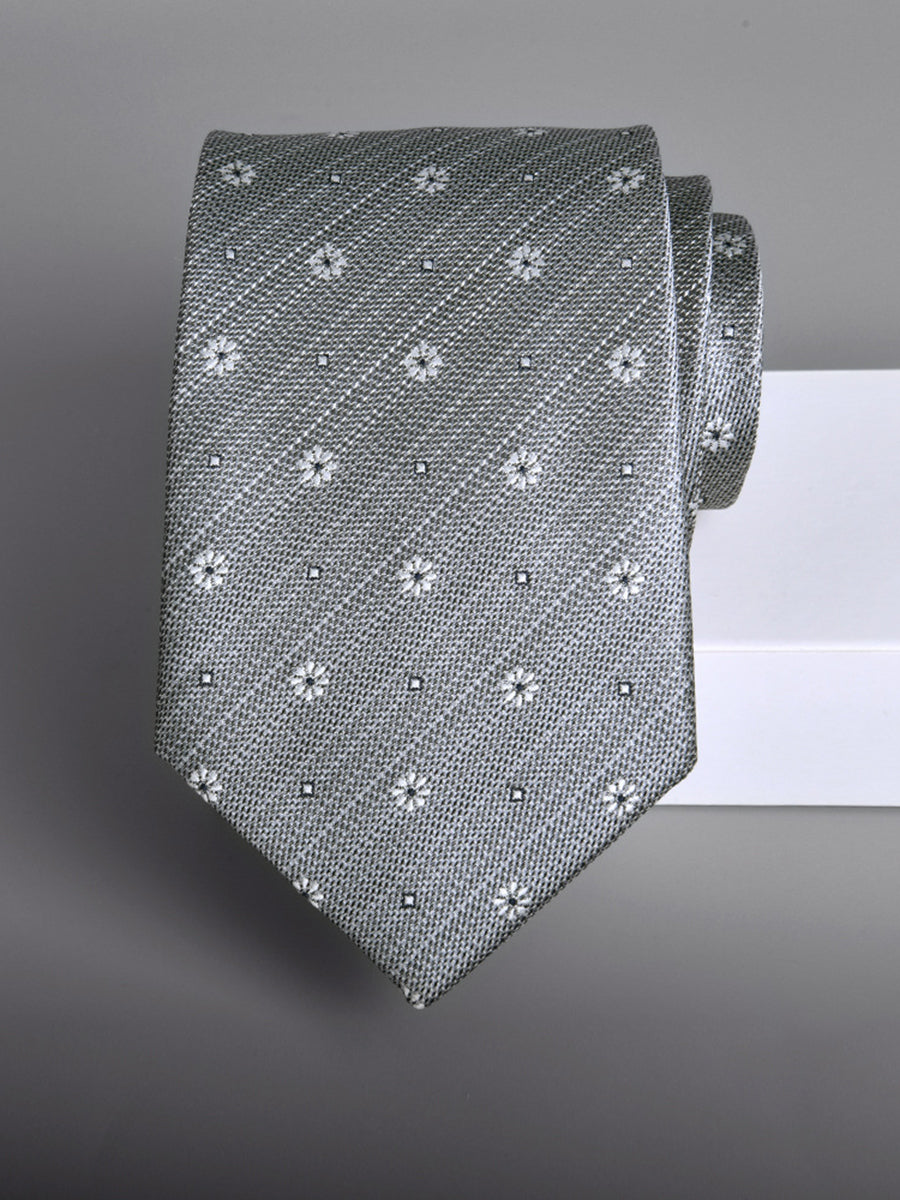 Men's Retro Printed Jacquard Fashionable Tie