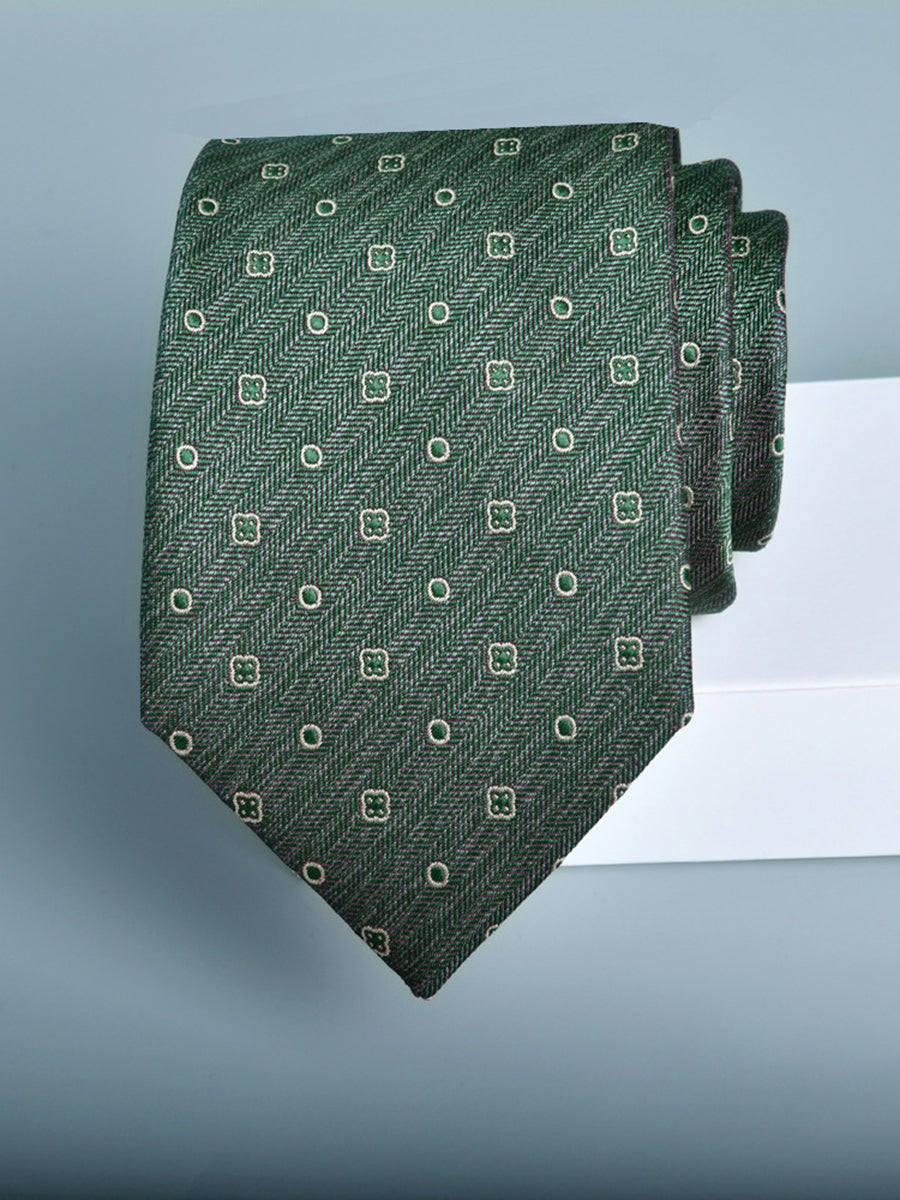 Men's Retro Printed Jacquard Fashionable Tie