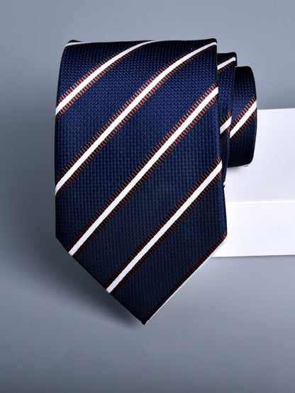 Men's Retro Printed Jacquard Fashionable Tie