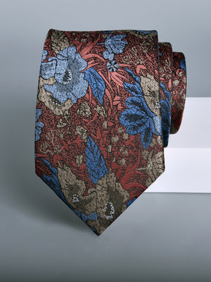 Men's Retro Printed Jacquard Fashionable Tie