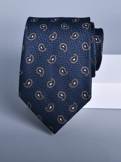 Men's Retro Printed Jacquard Fashionable Tie