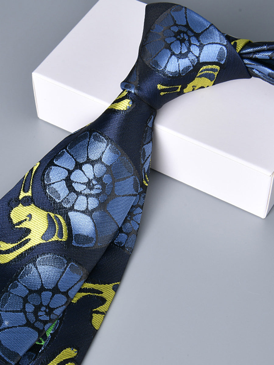 Men's High-End Printed Jacquard Daily Tie