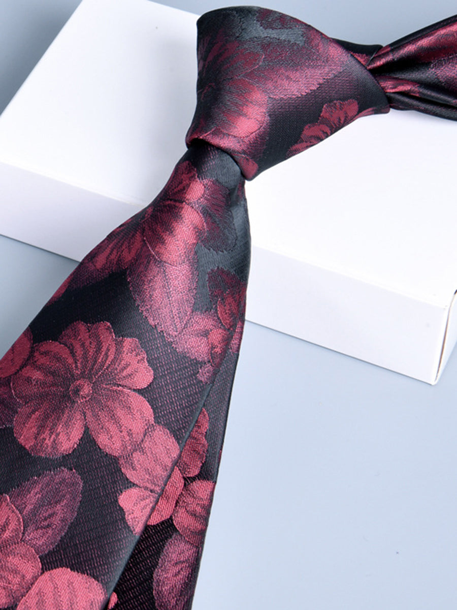 Men's High-End Printed Jacquard Daily Tie