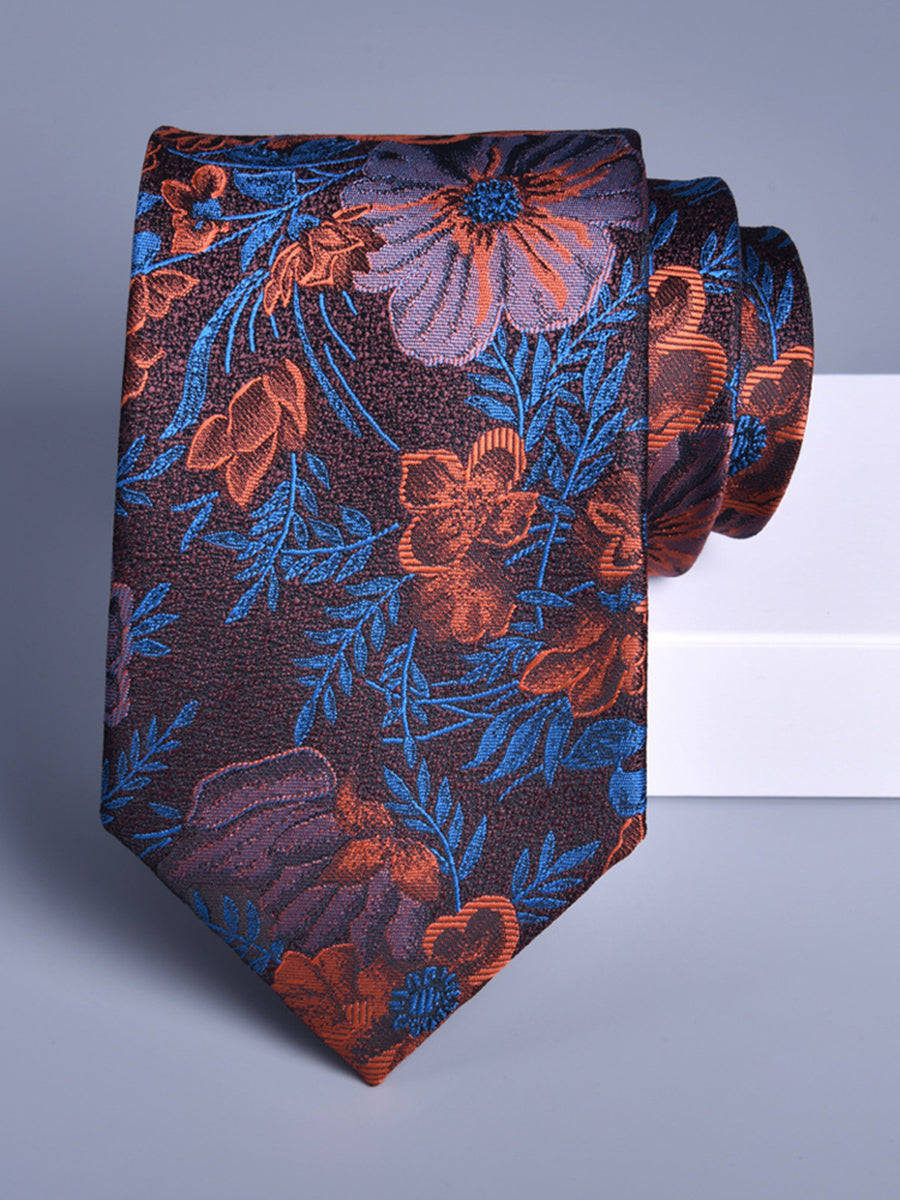 Men's Elegant Printed Jacquard Formal Stylish Tie