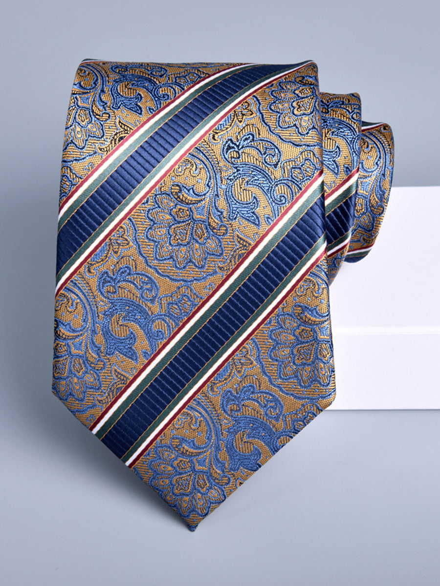 Men's Elegant Printed Jacquard Formal Stylish Tie