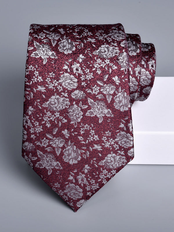 Men's Elegant Printed Jacquard Formal Stylish Tie