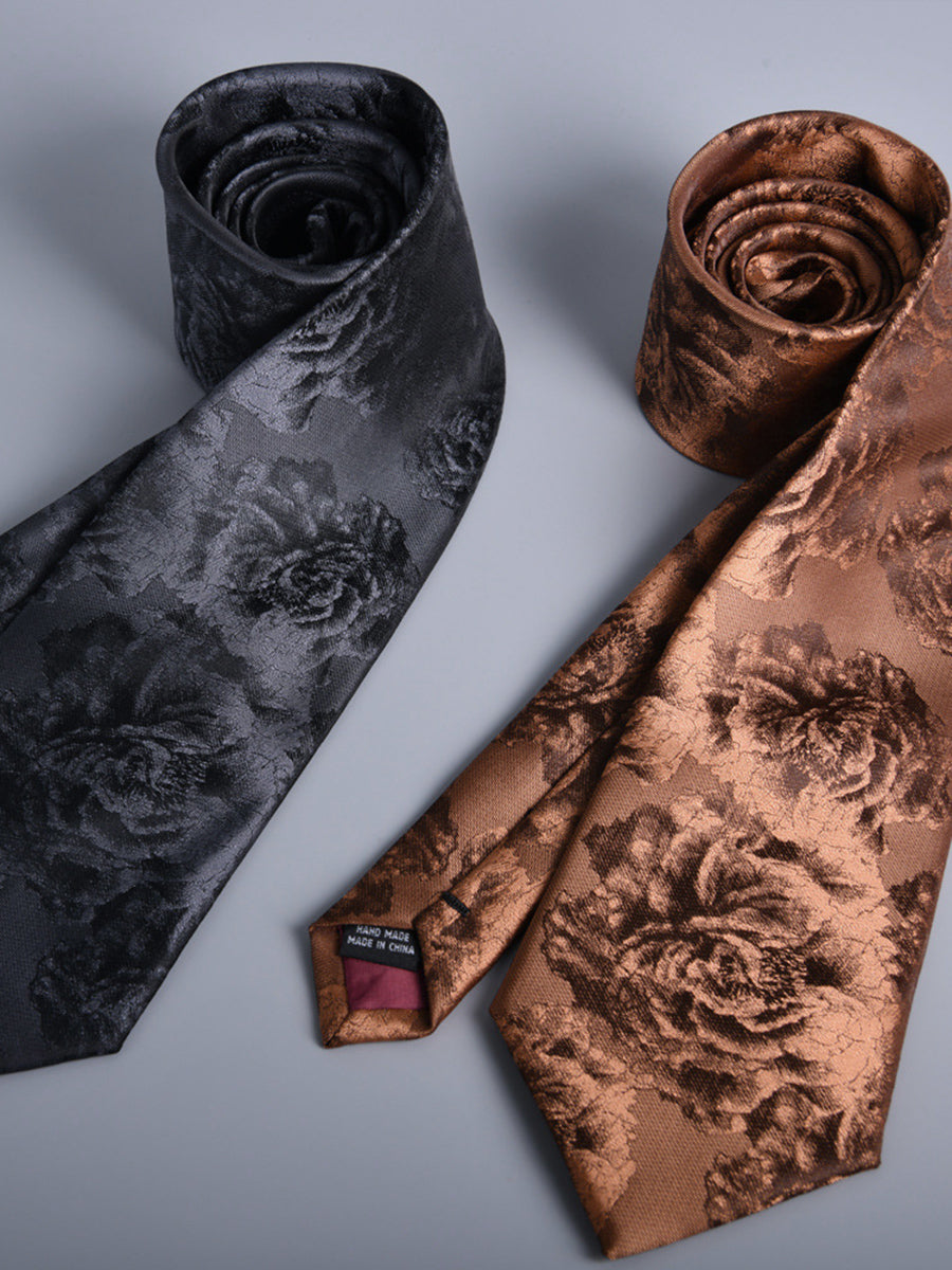 Men's Elegant Printed Jacquard Formal Stylish Tie