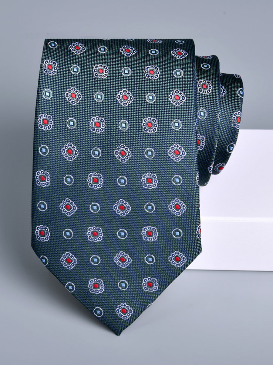 Men's Elegant Printed Jacquard Formal Stylish Tie