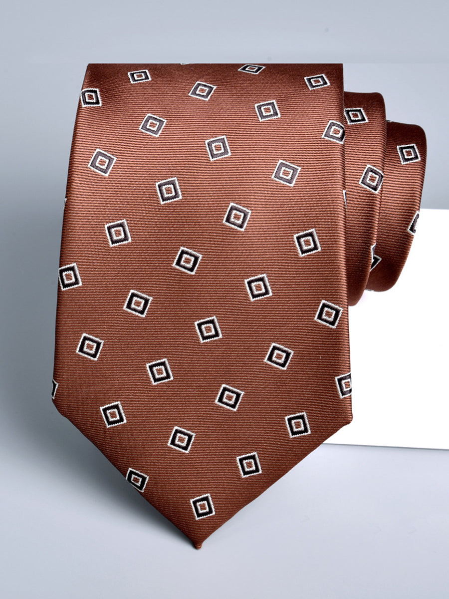 Men's Elegant Printed Jacquard Formal Stylish Tie