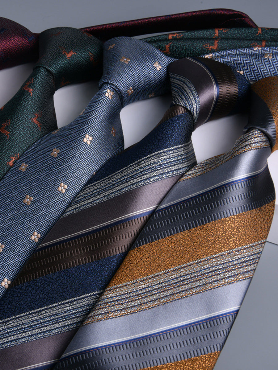 Men's Delicated Printed Jacquard Formal Modern Tie