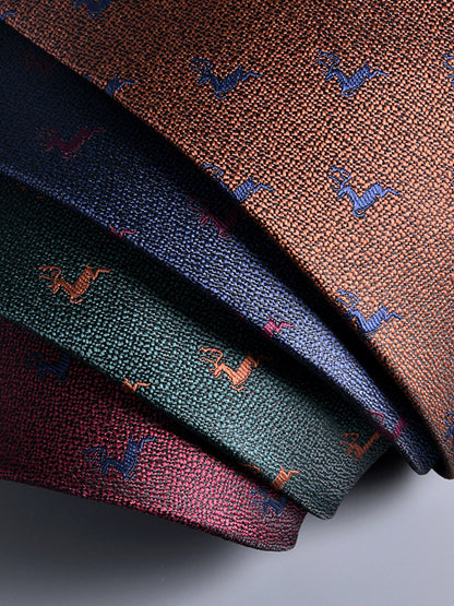 Men's Delicated Printed Jacquard Formal Modern Tie