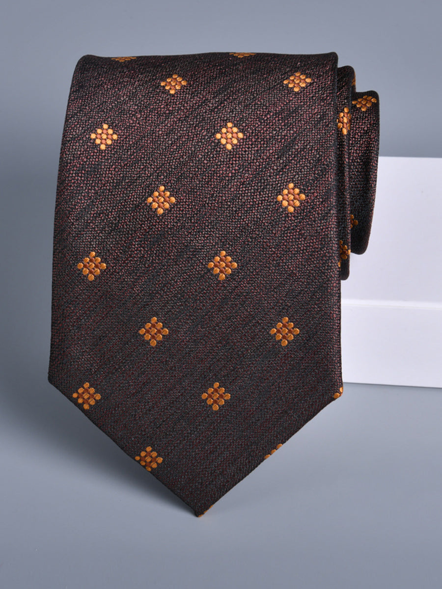 Men's Delicated Printed Jacquard Formal Modern Tie
