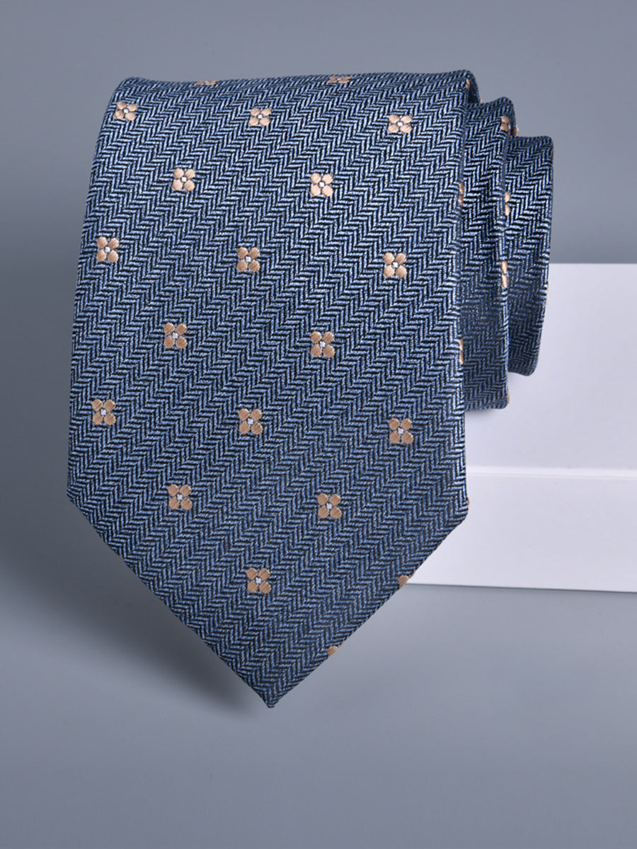 Men's Delicated Printed Jacquard Formal Modern Tie