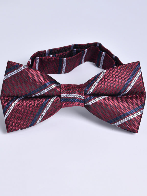 Men's Double-layer Jacquard Chic Bow Tie