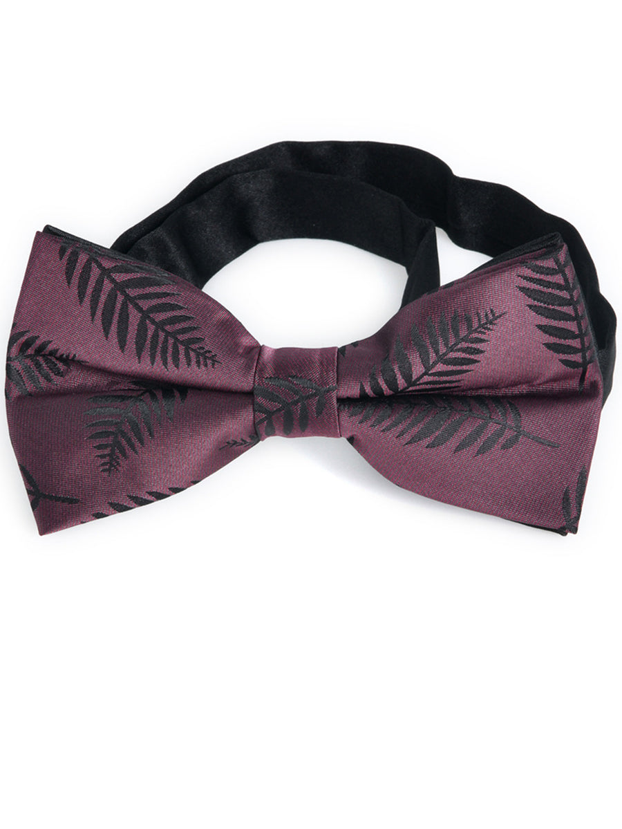 Men's Double-layer Jacquard Chic Bow Tie