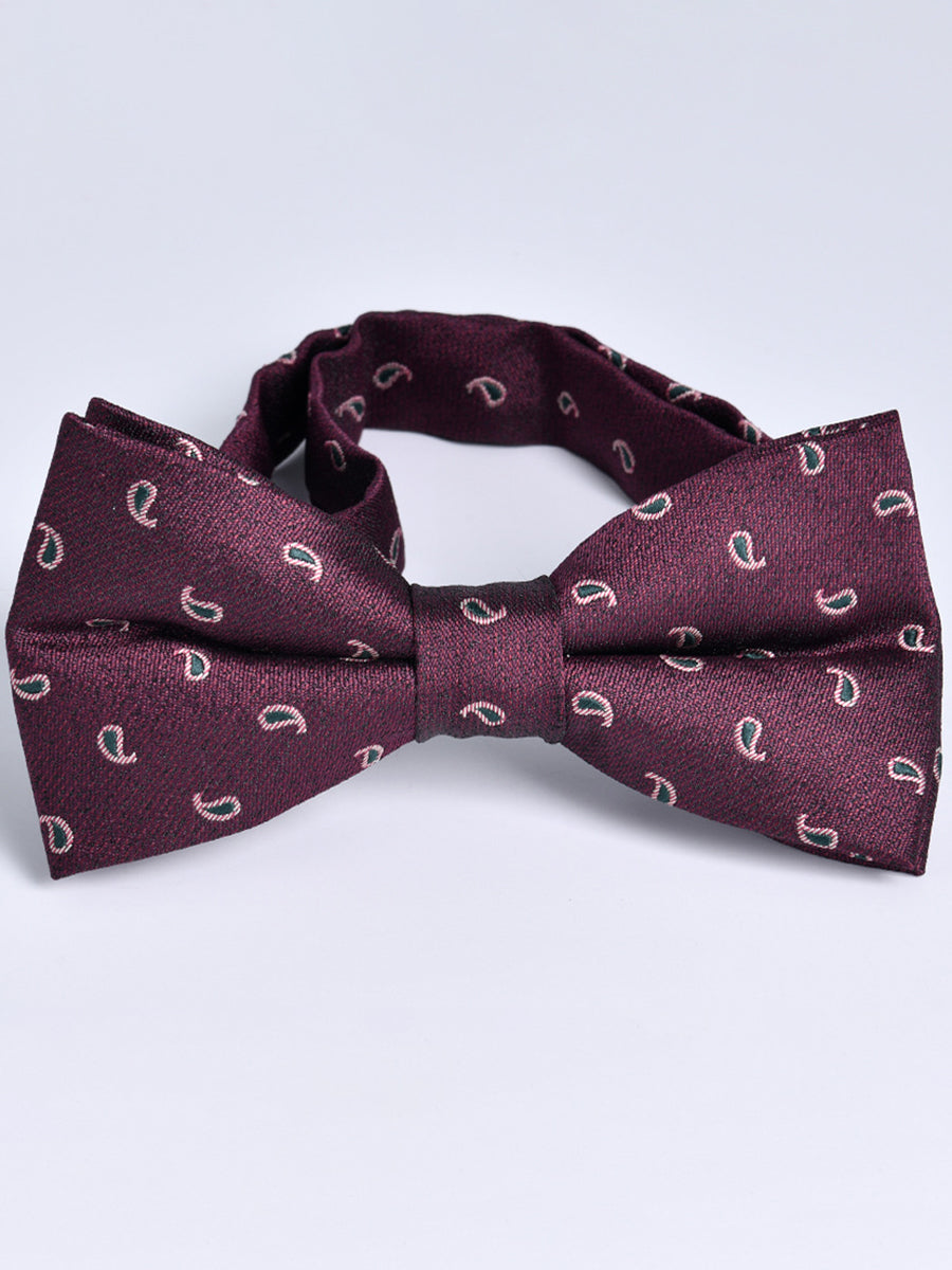 Men's Double-layer Jacquard Chic Bow Tie