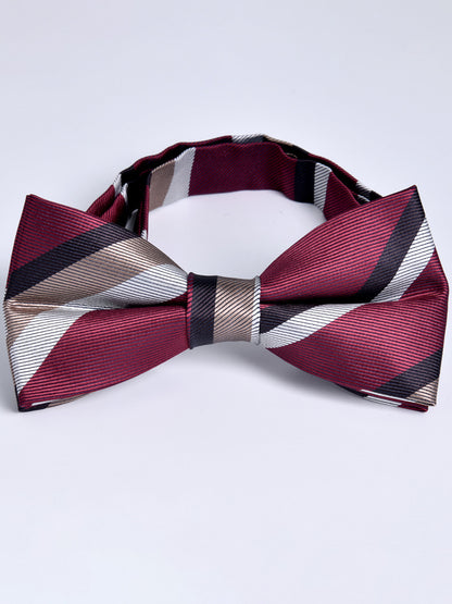 Men's Double-layer Jacquard Chic Bow Tie