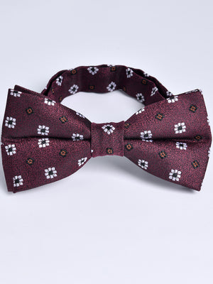 Men's Double-layer Jacquard Chic Bow Tie