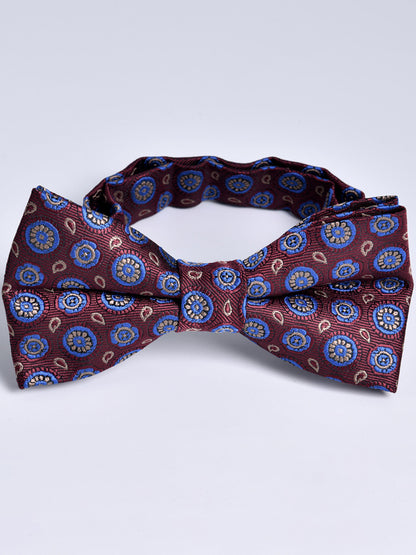 Men's Double-layer Jacquard Chic Bow Tie