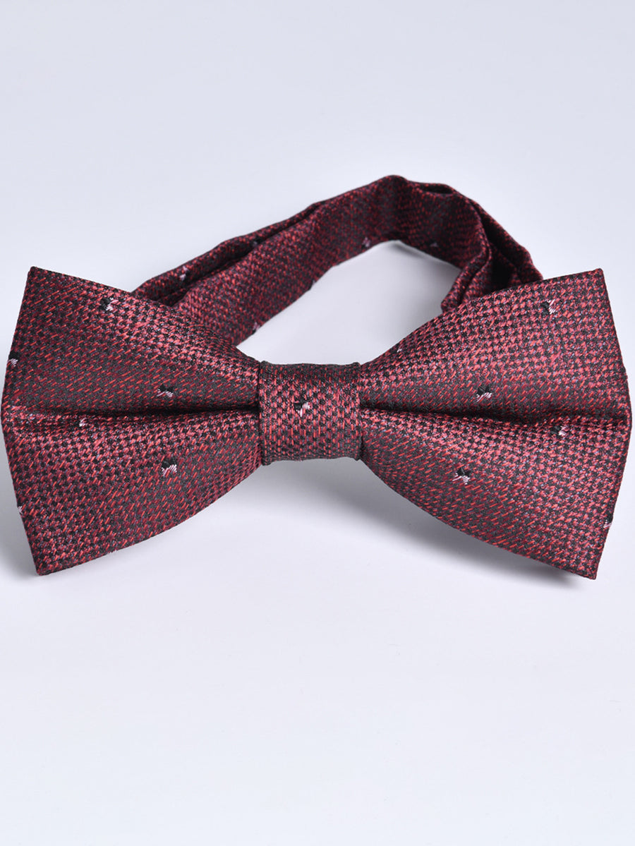 Men's Double-layer Jacquard Chic Bow Tie